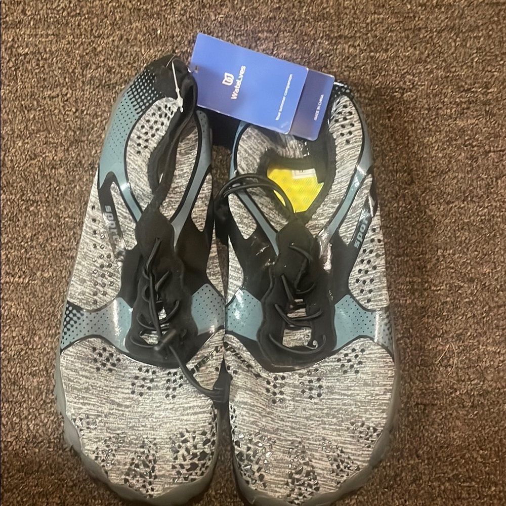 Barefoot Black and Blue Shoes size 44